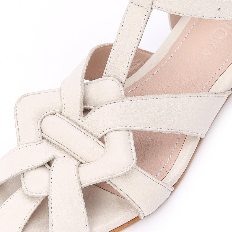 Kunoka SURIN flat sandal - beige Flat Sandal beige