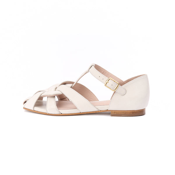 Kunoka SURIN flat sandal - beige Flat Sandal beige