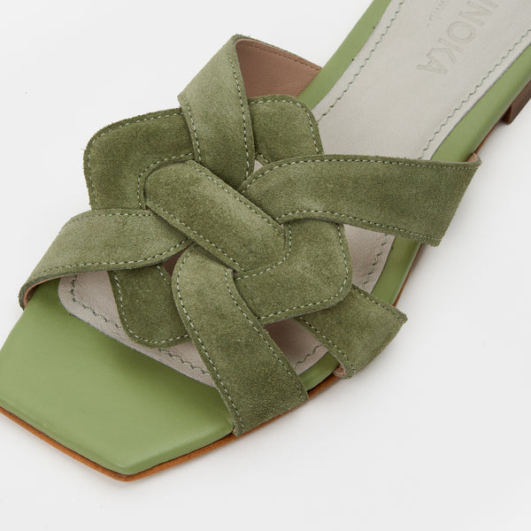 Kunoka SYLVIE flat sandal - Mint Flat Sandal mint