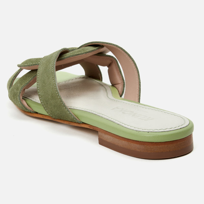 Kunoka SYLVIE flat sandal - Mint Flat Sandal mint