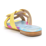 Kunoka SYLVIE flat sandal - bonbon Flat Sandal yellow