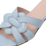 Kunoka SYLVIE flat sandal - light blue Flat Sandal blue