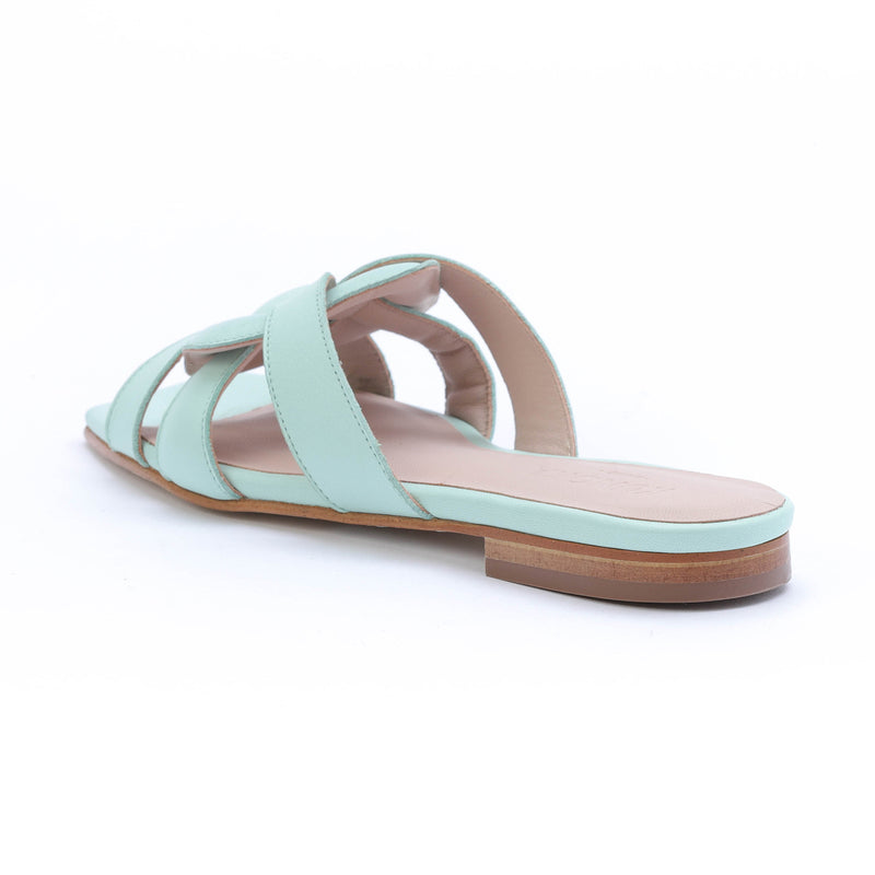 Kunoka SYLVIE flat sandal - mint Flat Sandal green