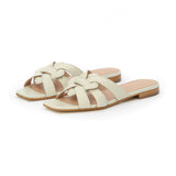 Kunoka SYLVIE flat sandal - off white Flat Sandal white