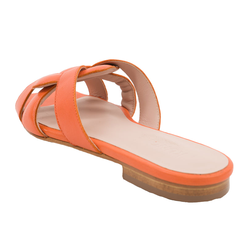 Kunoka SYLVIE flat sandal - orange Flat Sandal orange