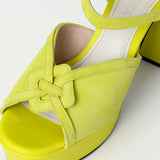 Kunoka AMALIA platform sandal - Sunflower Platform Sandal yellow