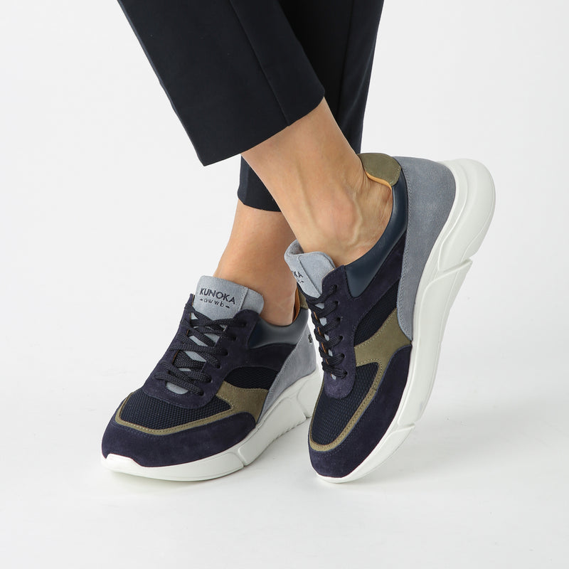 Kunoka ARI platform sneaker - dawn Platform Sneaker blue