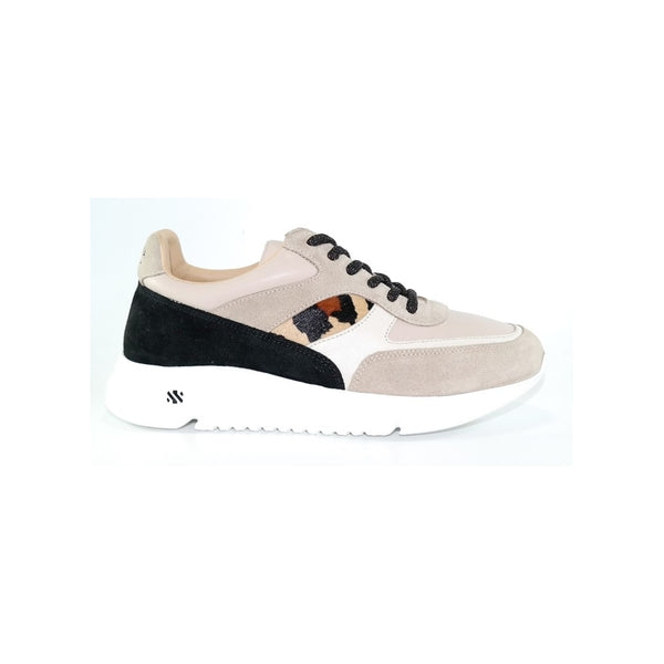 Kunoka ARI plateau sneaker - leopard Plateau Sneaker beige