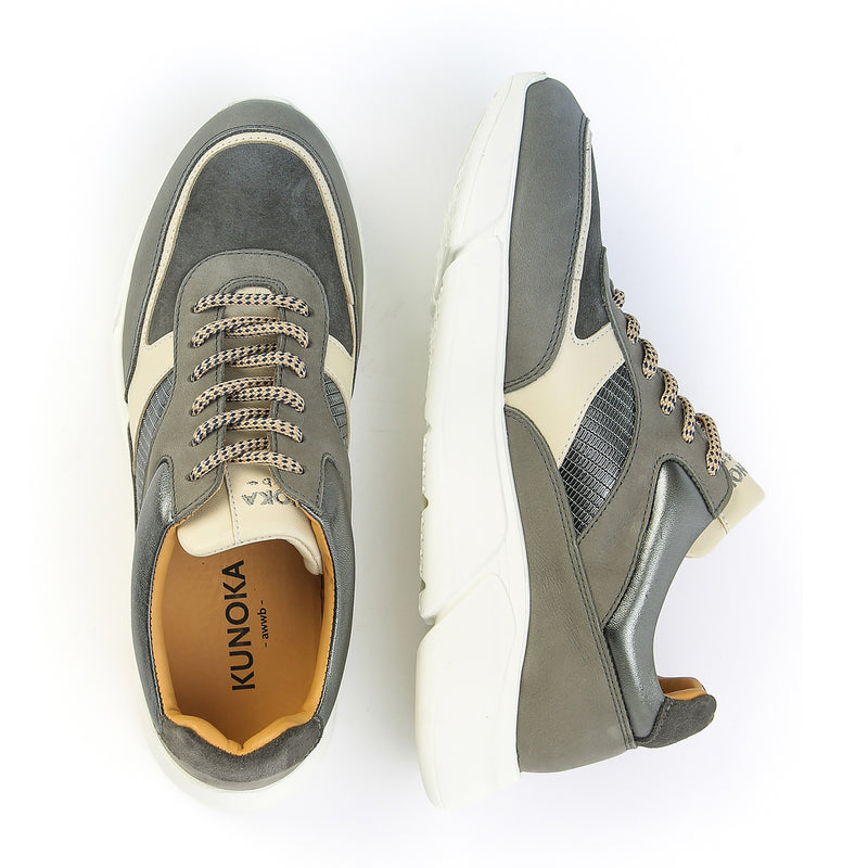 Kunoka ARI platform sneaker - mist Platform Sneaker grey