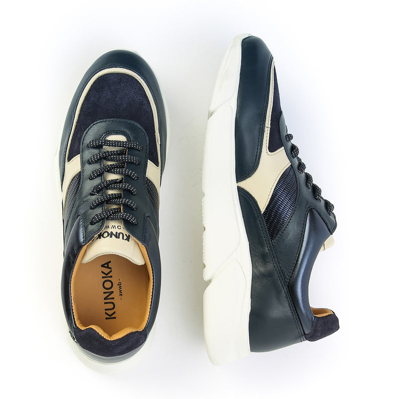 Kunoka ARI platform sneaker - ocean Platform Sneaker blue