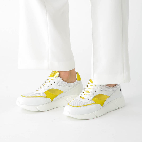 Kunoka ARI platform sneaker - Frangipani Platform Sneaker yellow