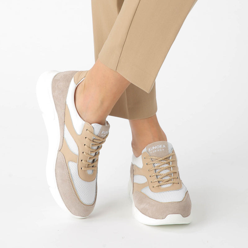 Kunoka ARI platform sneaker - Greygull Platform Sneaker grey