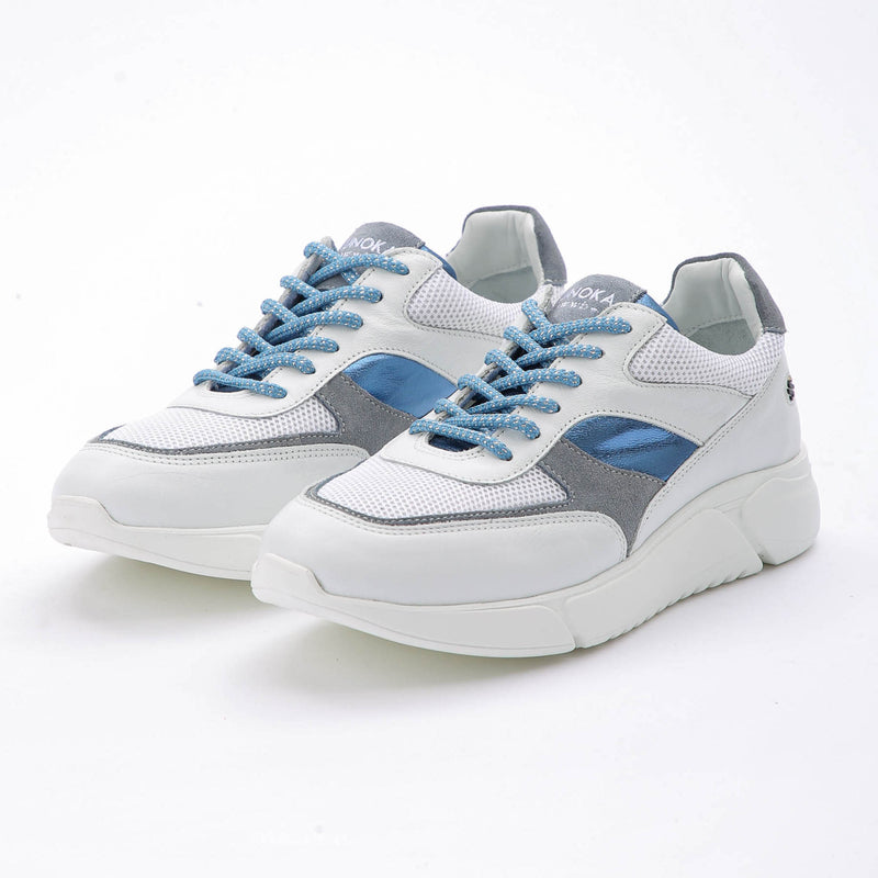 Kunoka ARI platform sneaker - Lotus Platform Sneaker blue