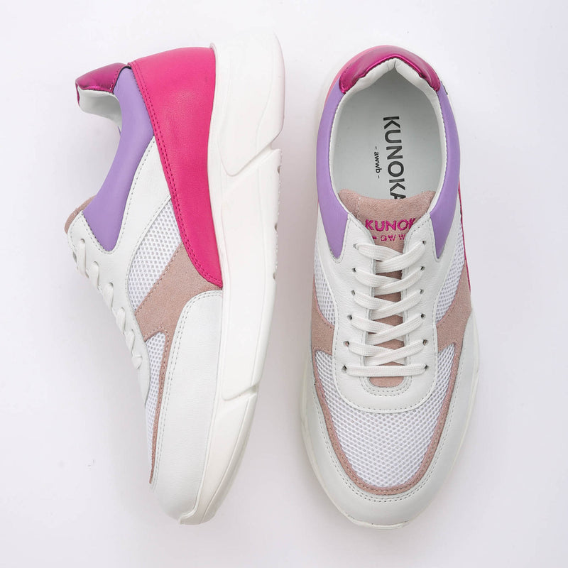 Kunoka ARI platform sneaker - Orchid Platform Sneaker fuchsia