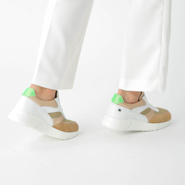 Kunoka ARI platform sneaker - Oystercatcher Platform Sneaker beige