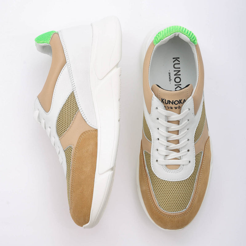 Kunoka ARI platform sneaker - Oystercatcher Platform Sneaker beige