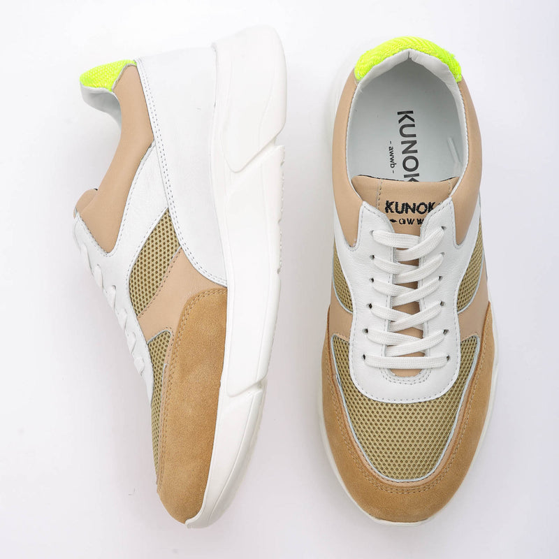 Kunoka ARI platform sneaker - Puffin Platform Sneaker beige