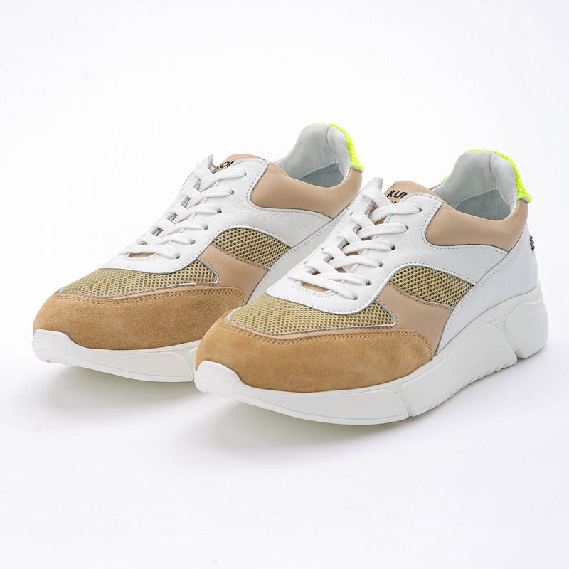 Kunoka ARI platform sneaker - Puffin Platform Sneaker beige
