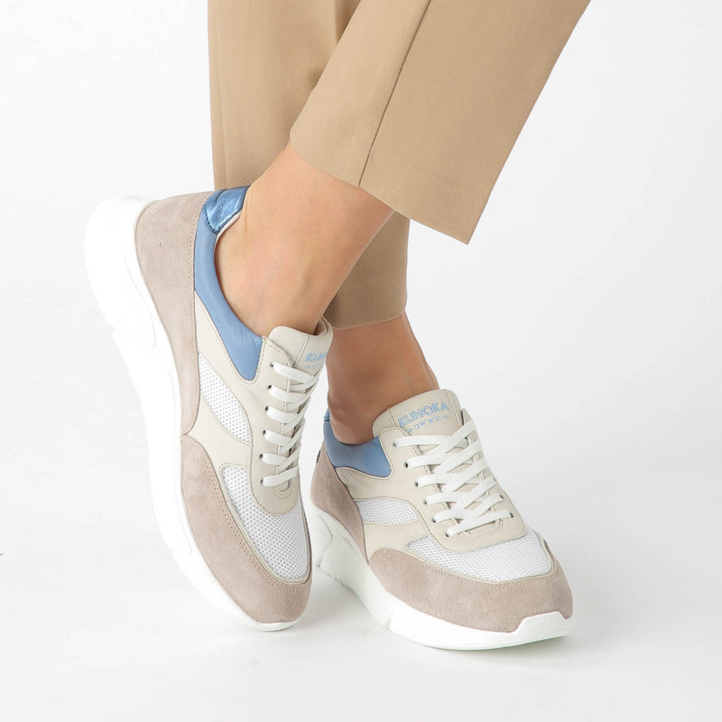 Kunoka ARI platform sneaker - Sambac Platform Sneaker blue