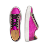 ALEX low sneaker - glitter fuxia