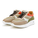 Kunoka ARI platform sneaker - beige khaki and orange Platform Sneaker beige