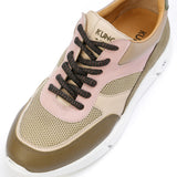 Kunoka ARI platform sneaker - beige and khaki Platform Sneaker beige
