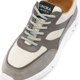 ARI platform sneaker - grey beige