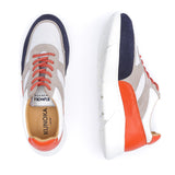 Kunoka ARI platform sneaker - blue nose orange back Platform Sneaker beige
