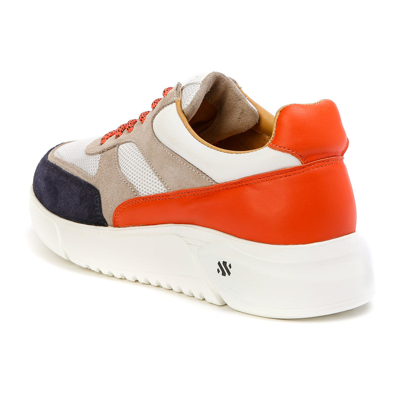 Kunoka ARI platform sneaker - blue nose orange back Platform Sneaker beige