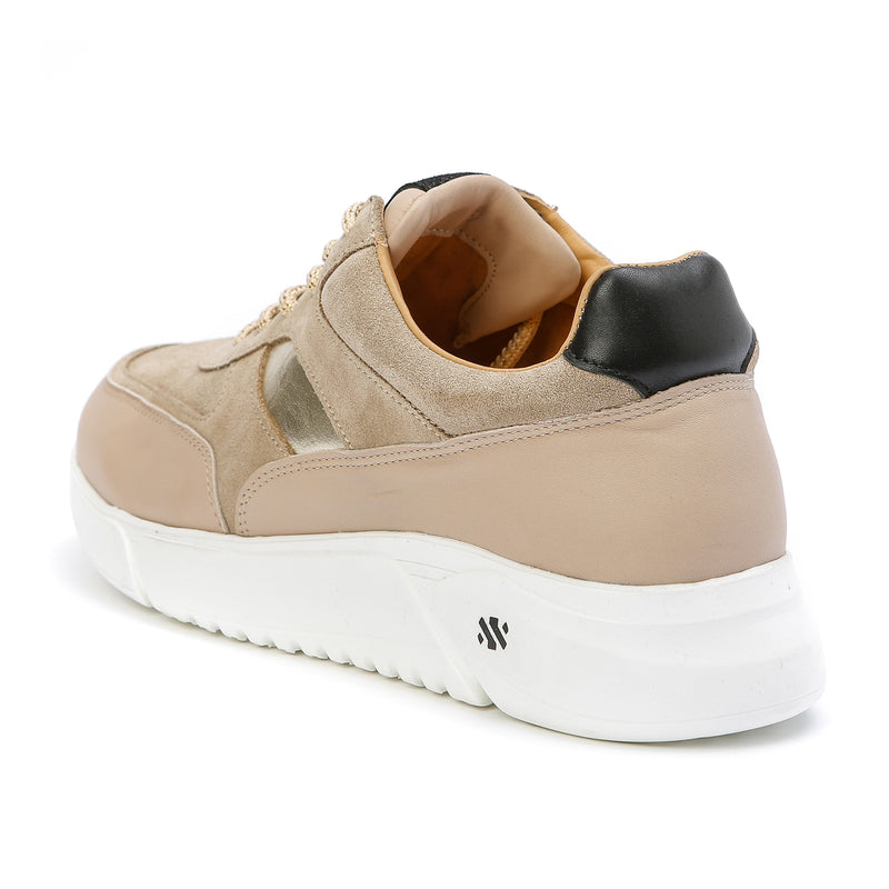 ARI platform sneaker - crosta beige