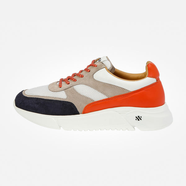 Kunoka ARI platform sneaker - blue nose orange back Platform Sneaker beige