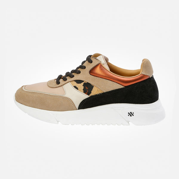 Kunoka ARI platform sneaker - fierce leopard Platform Sneaker beige