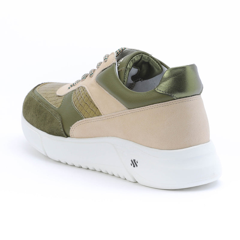 Kunoka ARI platform sneaker - khaki green Platform Sneaker beige