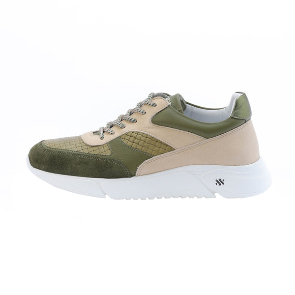 Kunoka ARI platform sneaker - khaki green Platform Sneaker beige