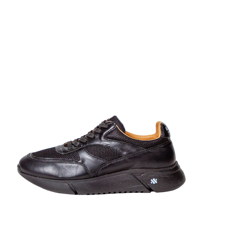 ARI  platform sneaker - black