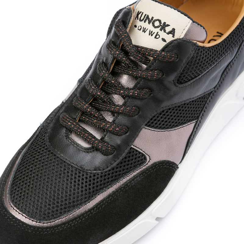 Kunoka ARI platform sneaker - galaxy black Platform Sneaker black
