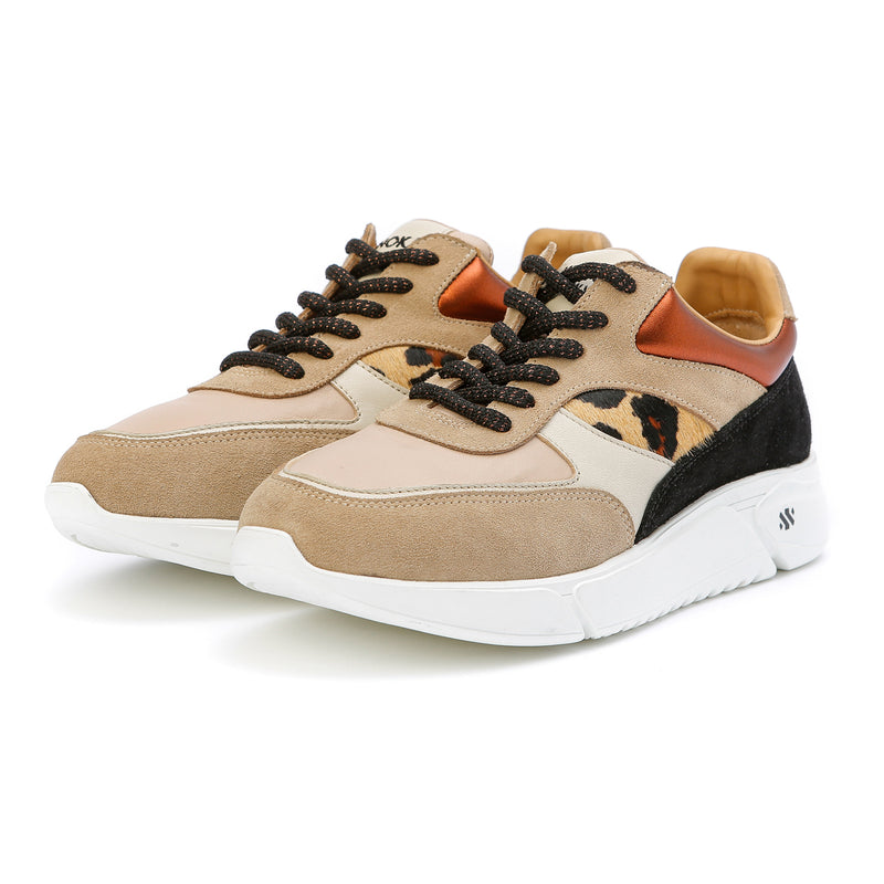 Kunoka ARI platform sneaker - fierce leopard Platform Sneaker beige