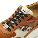 Kunoka ARI platform sneaker - cheetah Platform Sneaker brown