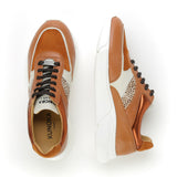 Kunoka ARI platform sneaker - cheetah Platform Sneaker brown