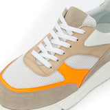 ARI platform sneaker - fluo oranje