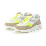 ARI platform sneaker - fluo geel