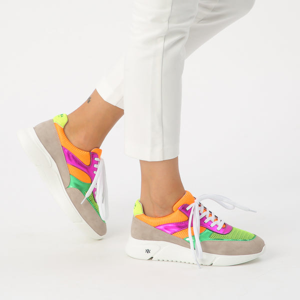 ARI platform sneaker - multicolor
