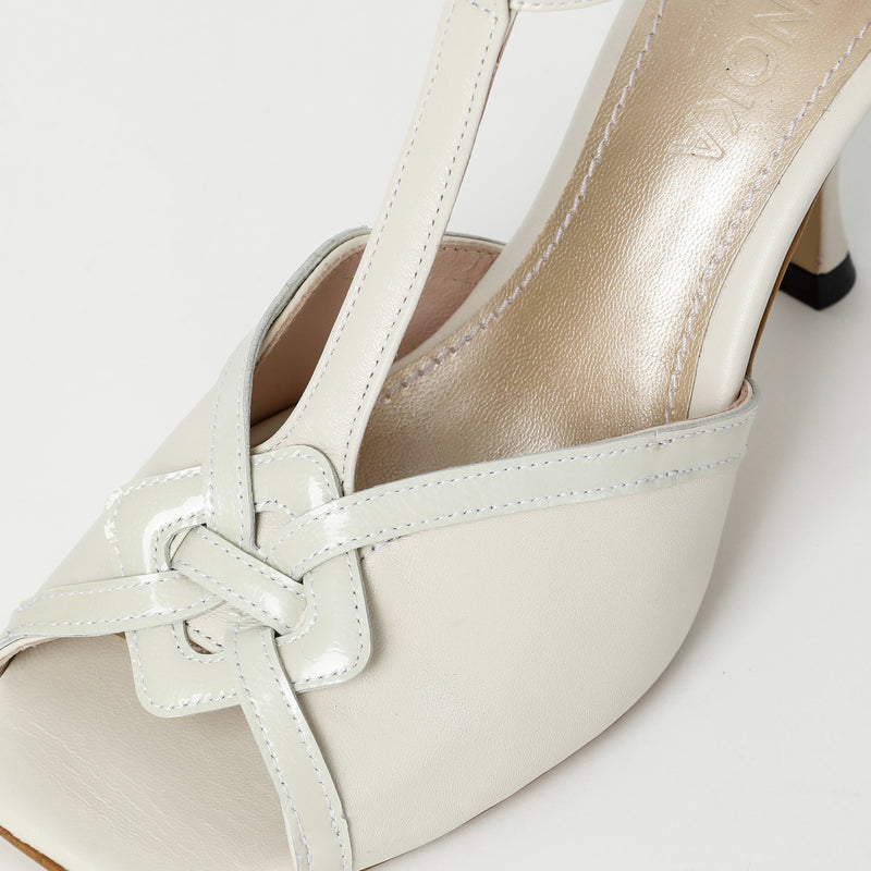 Kunoka CAMILLA high heel sandal - Lily High Heel Sandal white