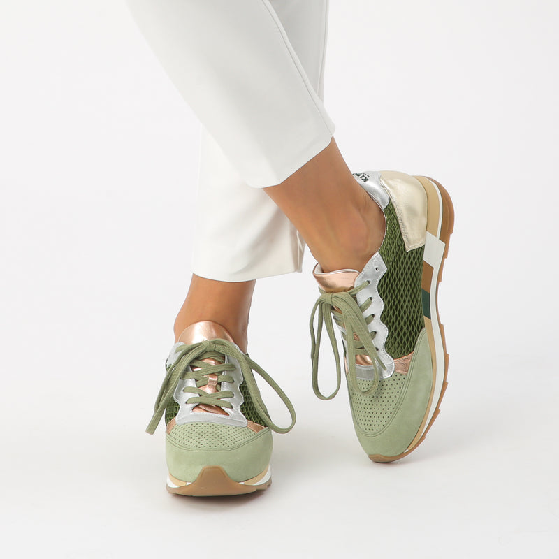 Kunoka CHLOÉ runner sneaker - green Runner Sneaker green