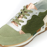 Kunoka CHLOÉ runner sneaker - green Runner Sneaker khaki