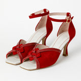 Kunoka COLETTE high heel sandal - Cardinal High Heel Sandal red