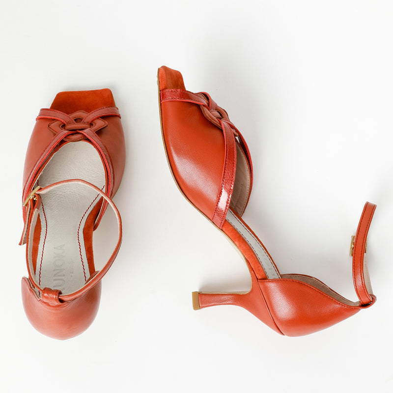 Kunoka COLETTE high heel sandal - Robin High Heel Sandal red