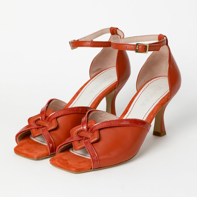 Kunoka COLETTE high heel sandal - Robin High Heel Sandal red