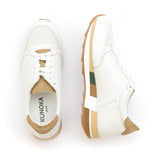 Kunoka Chloe white and beige Runner white