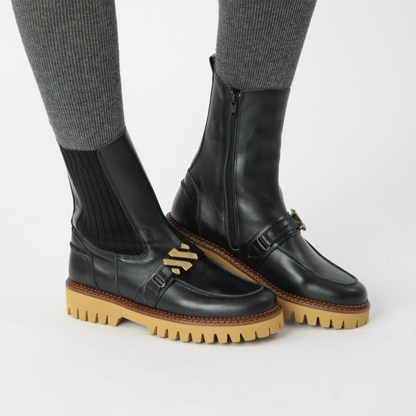 Kunoka EMMA ankle boot - black Ankle Boot black